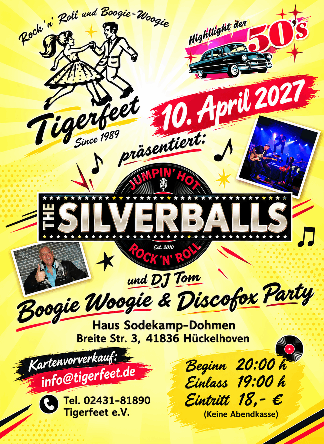 Tigerfeet-Party 2026