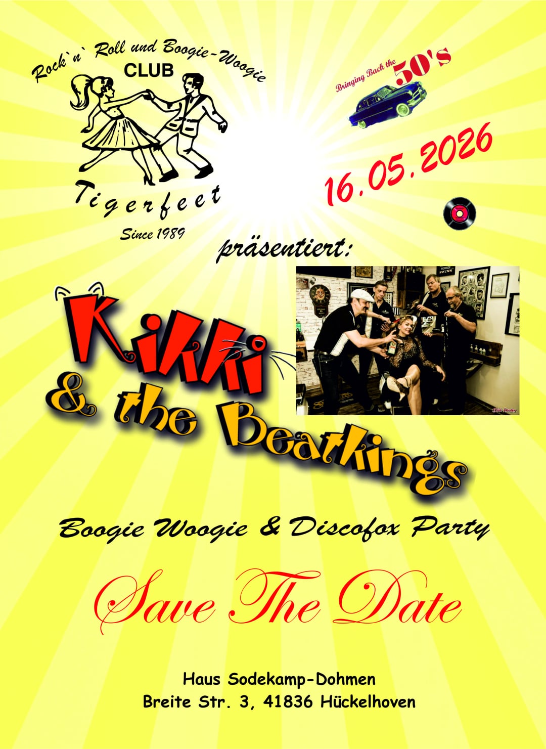 Tigerfeet-Party 2026